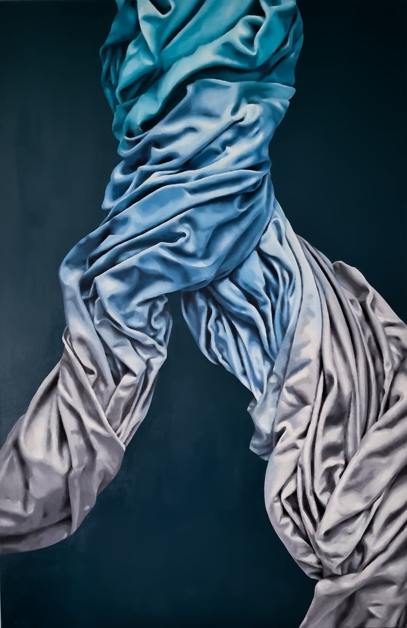 The Relationship by Alexandra Popescu, Acrylic on canvas, 2023