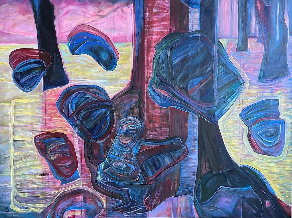Symbiosis by Anna Roza Gurowska, Oil on canvas
