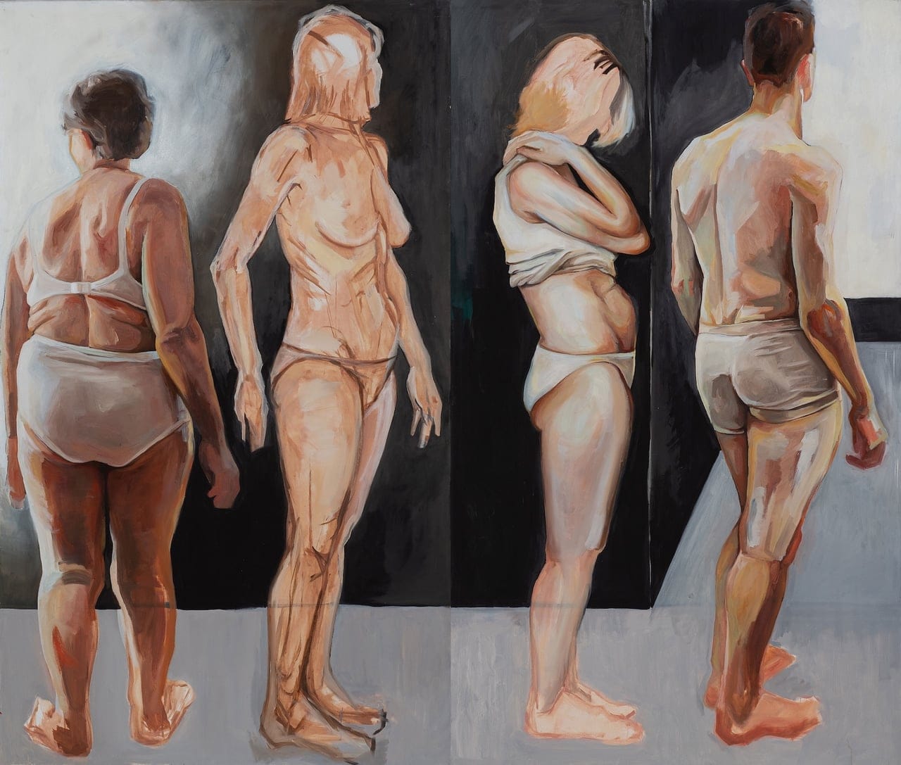 Aloneness by Anna Szukała, Oil on canvas, 2016
