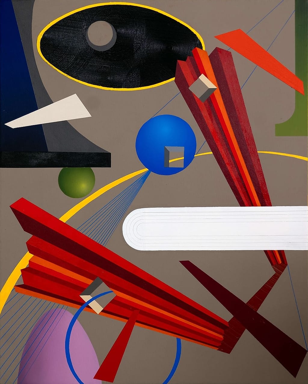 Coma 2 by Carlos Genova, Mixed media on canvas, 2025