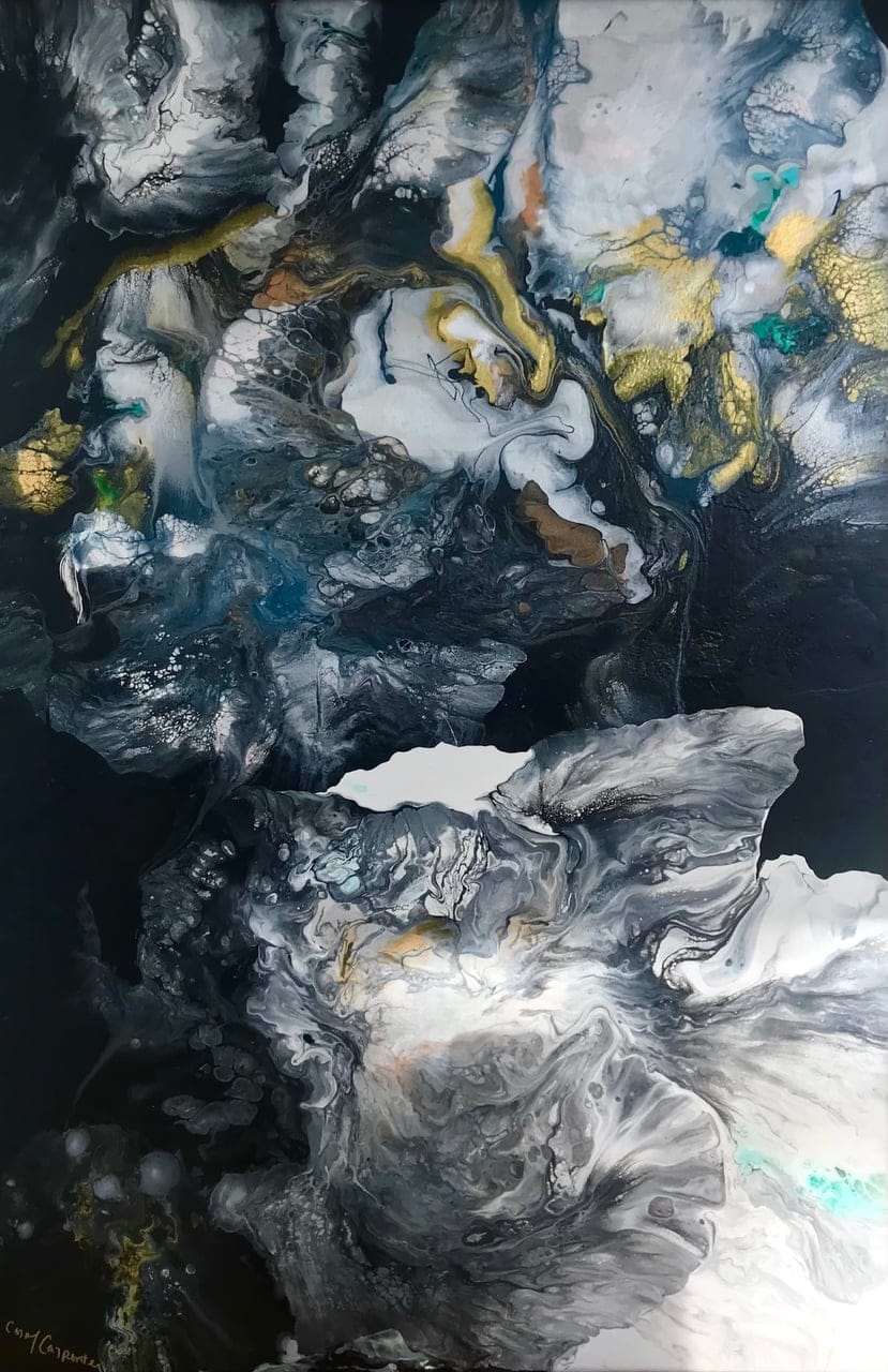 Metamorphic by Carol Carpenter, Acrylic on canvas, 2023