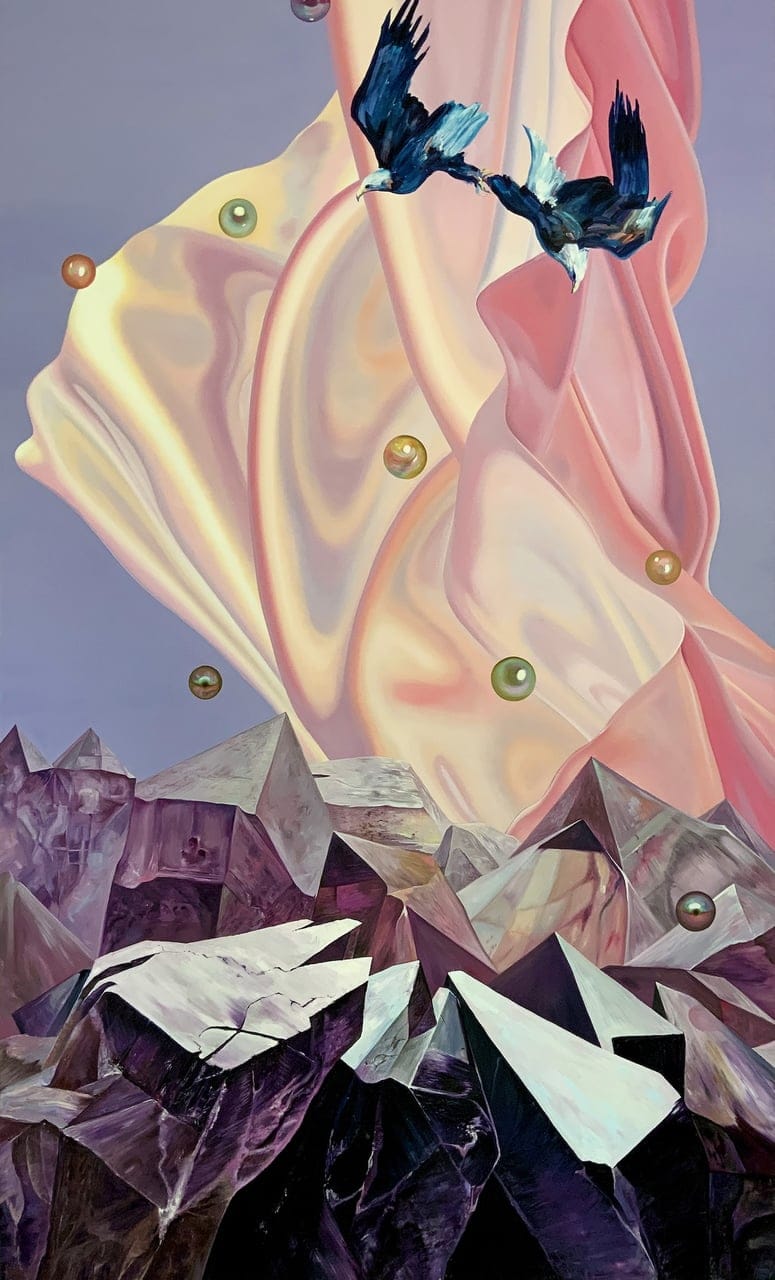Love Story by Ceci Casariego, Oil on canvas, 2024