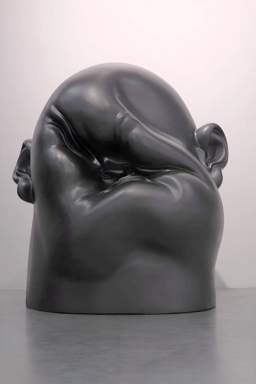 ‘’NO!‘’-1 by Chen Gang, Resin sculpture, 2024