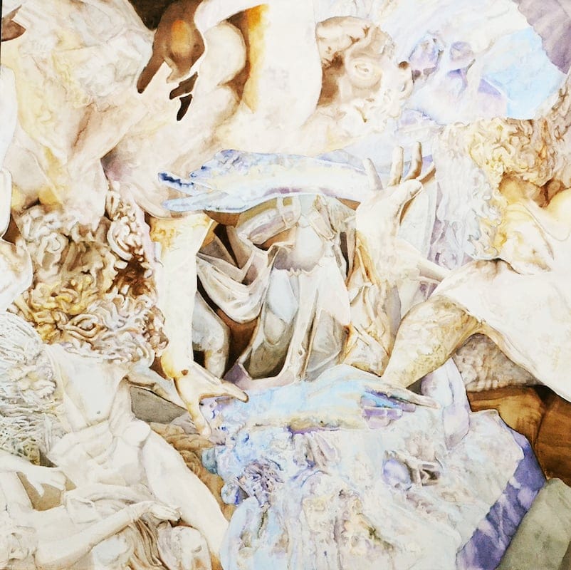 A Midsummer Night’s Dream, Acts 4-5 by Ed Ferszt, Watercolour on paper