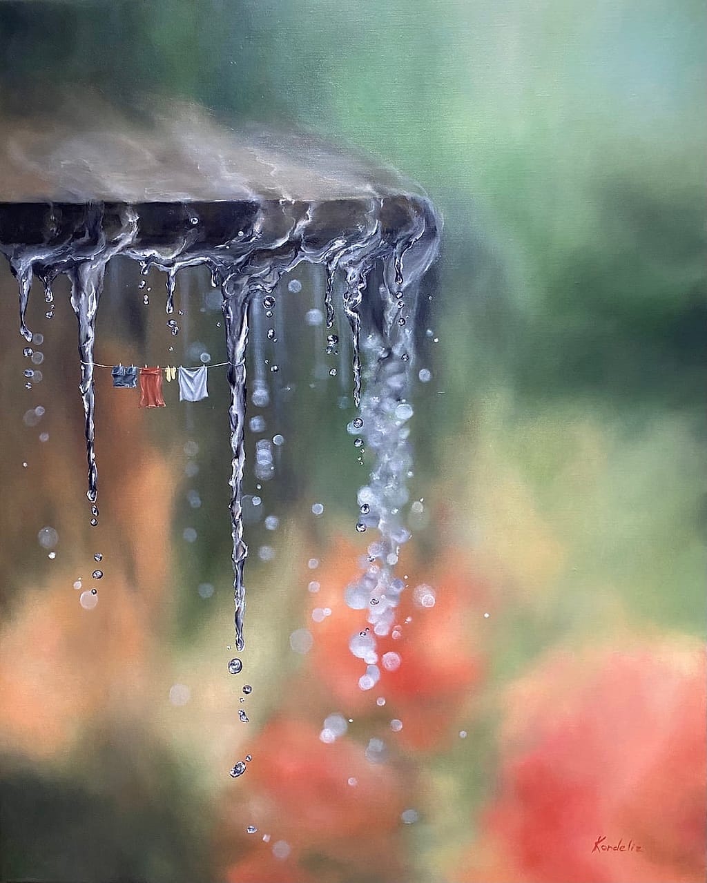 Moment of calm by Ekaterina Sieedugina (Kordeliz), Oil on canvas, 2023