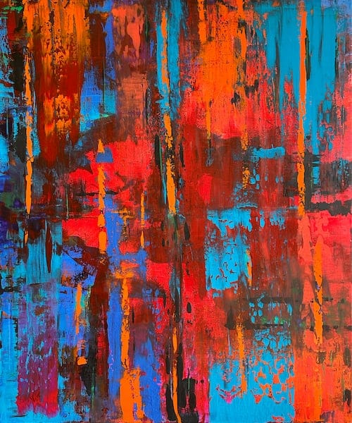 Hidden Desire by Evgeniia Kozhevnikova, Acrylic on canvas