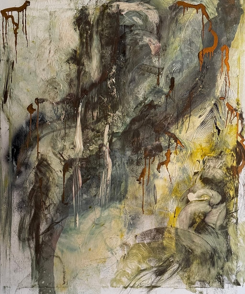 Destello de Luz by Gabrielle Mia Paul, Mixed media on canvas, 2024