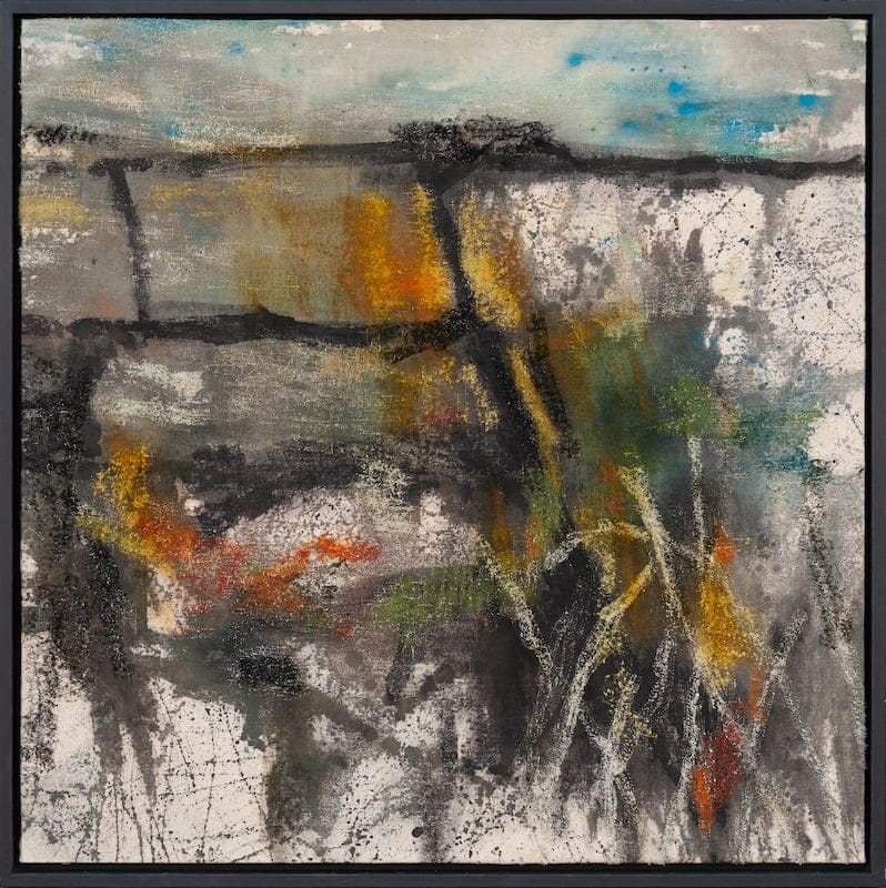 Carn Galver 2 by Gill Hewitt, Mixed media on canvas