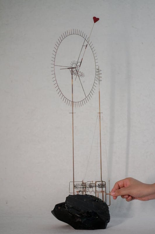 LOVE by Hanfei, Mixed media sculpture