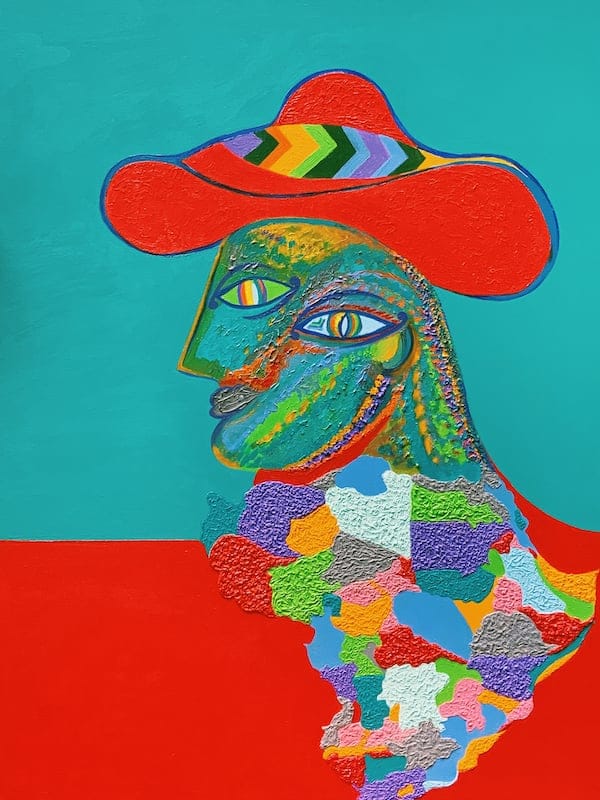 Africasso by Heda Rose, Acrylic on canvas