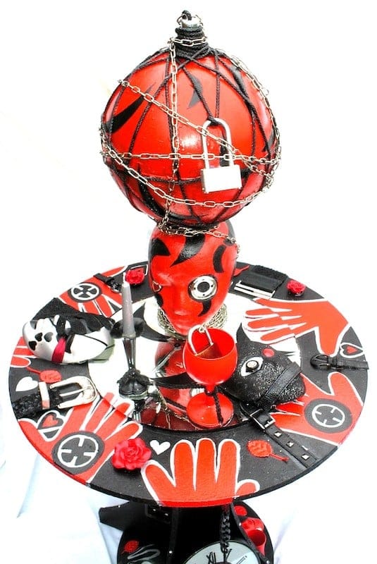Feelings 2 by Helen Warner, Mixed media sculpture