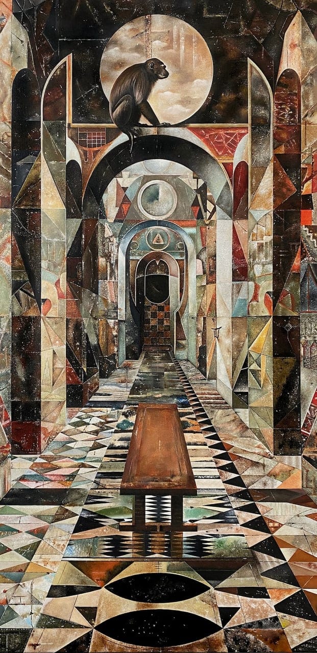 Untitled by Jacqueline Lì Míng Havn, Acrylic on canvas, 2024