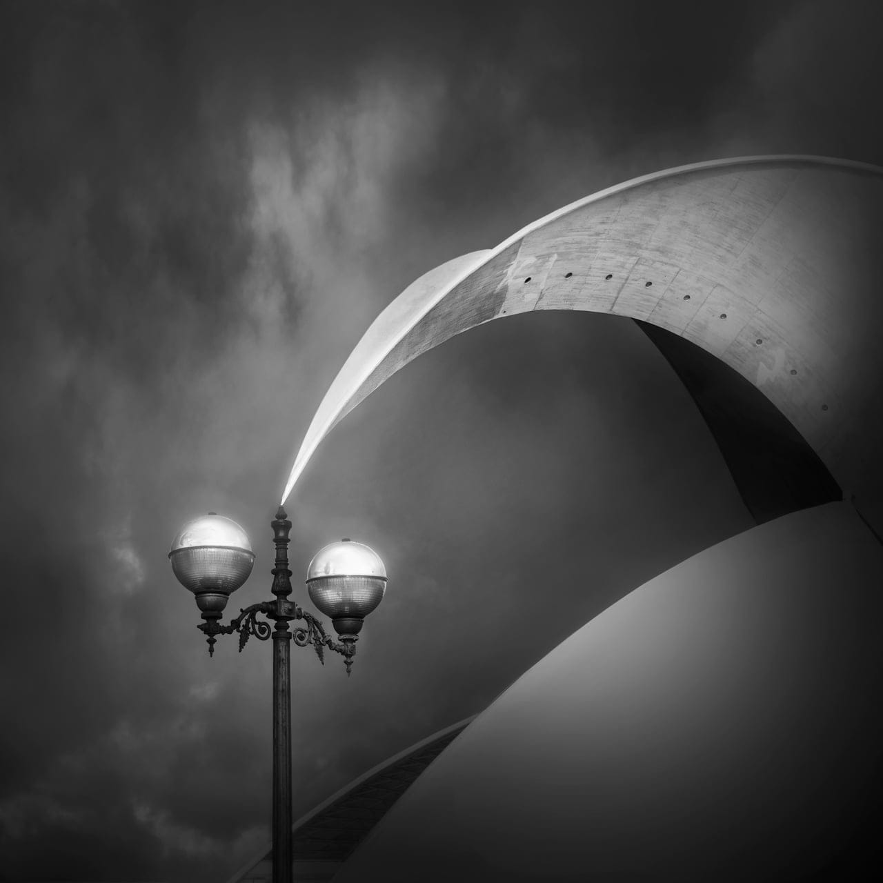Auditorio de Tenerife III by Jens Winkler, Photograph on dibond, 2022