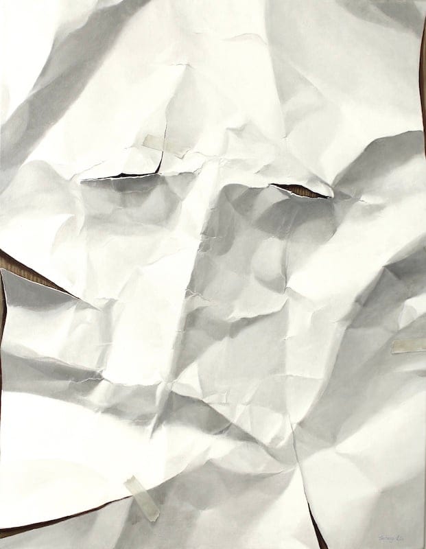 False Real series 62 by Jincheng Liu, Oil on canvas