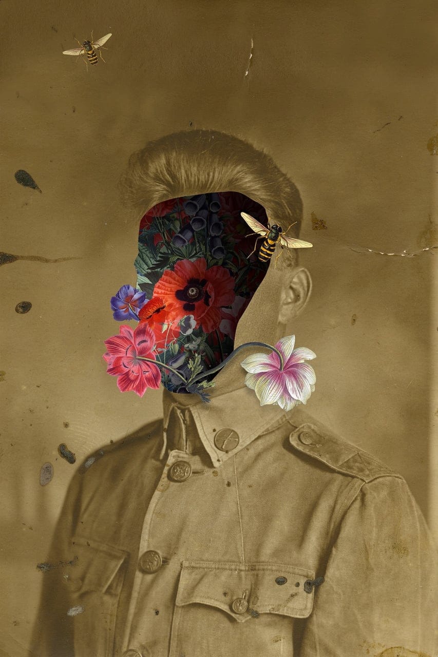 Compassion by John Mark Lawler, Digital Artwork on paper, 2018
