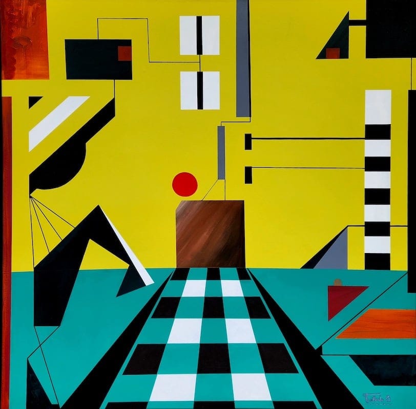 La Admiracin by Joss Toledo, Acrylic on canvas