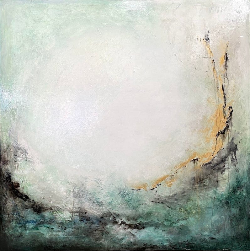 Abstract painting by Juta Zabita, Acrylic on canvas