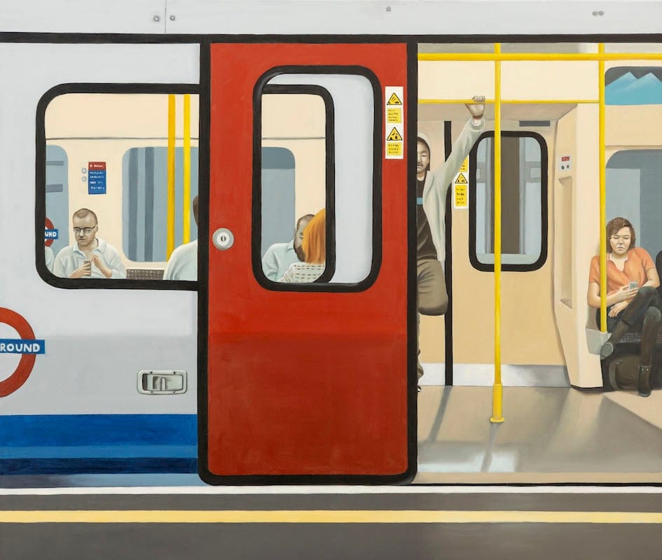 Und Round by Kalli Kastori, Oil on canvas