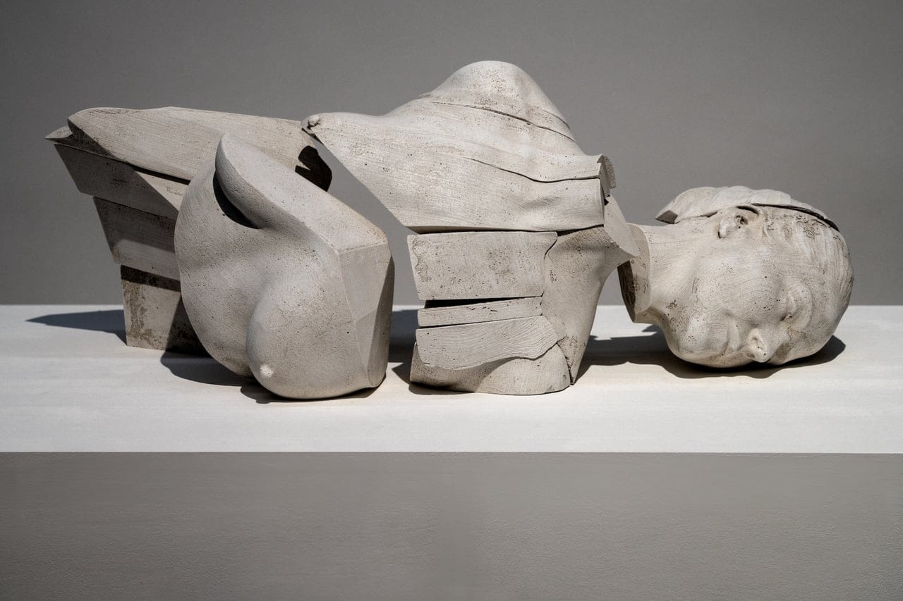 Fake Break by Kane Cali, Cultured marble sculpture, 2024