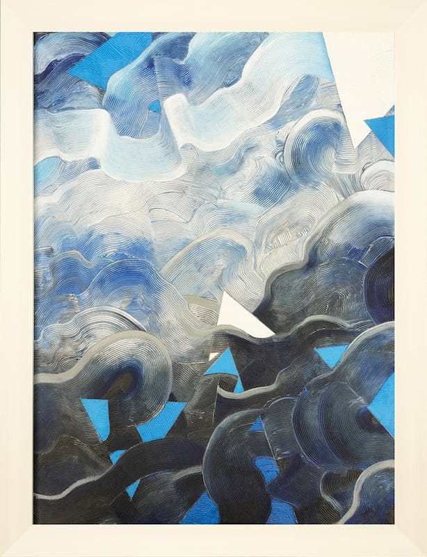 The Blue Hope by Leon Bufo, Acrylic on canvas