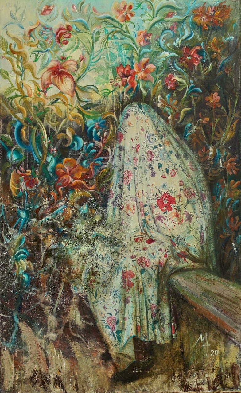 Spring by Margarita Godgelf, Mixed media on canvas, 2020