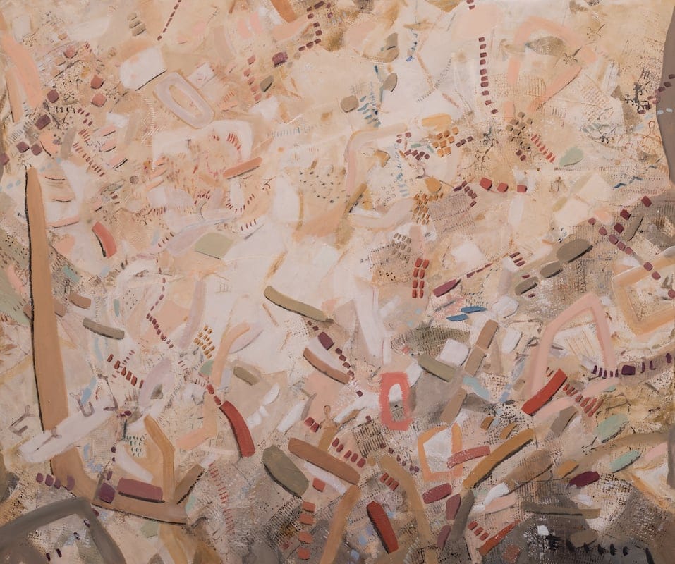 UNIVERSO by Maria Etcheverry, Mixed media on canvas