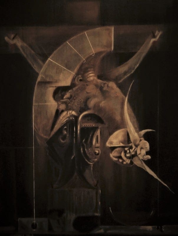 All the Wounds of the World are Open by Mark Masters, Oil on canvas