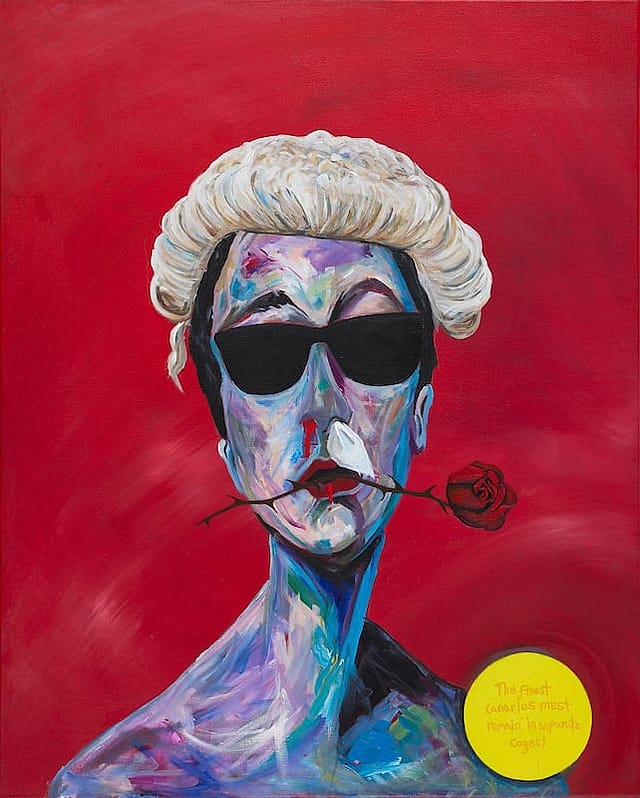 The Individual by Mark Michael, Acrylic on canvas