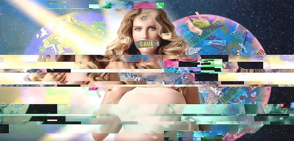 The Lost Planet by Natalia Kapchuk, Animated Video Installation