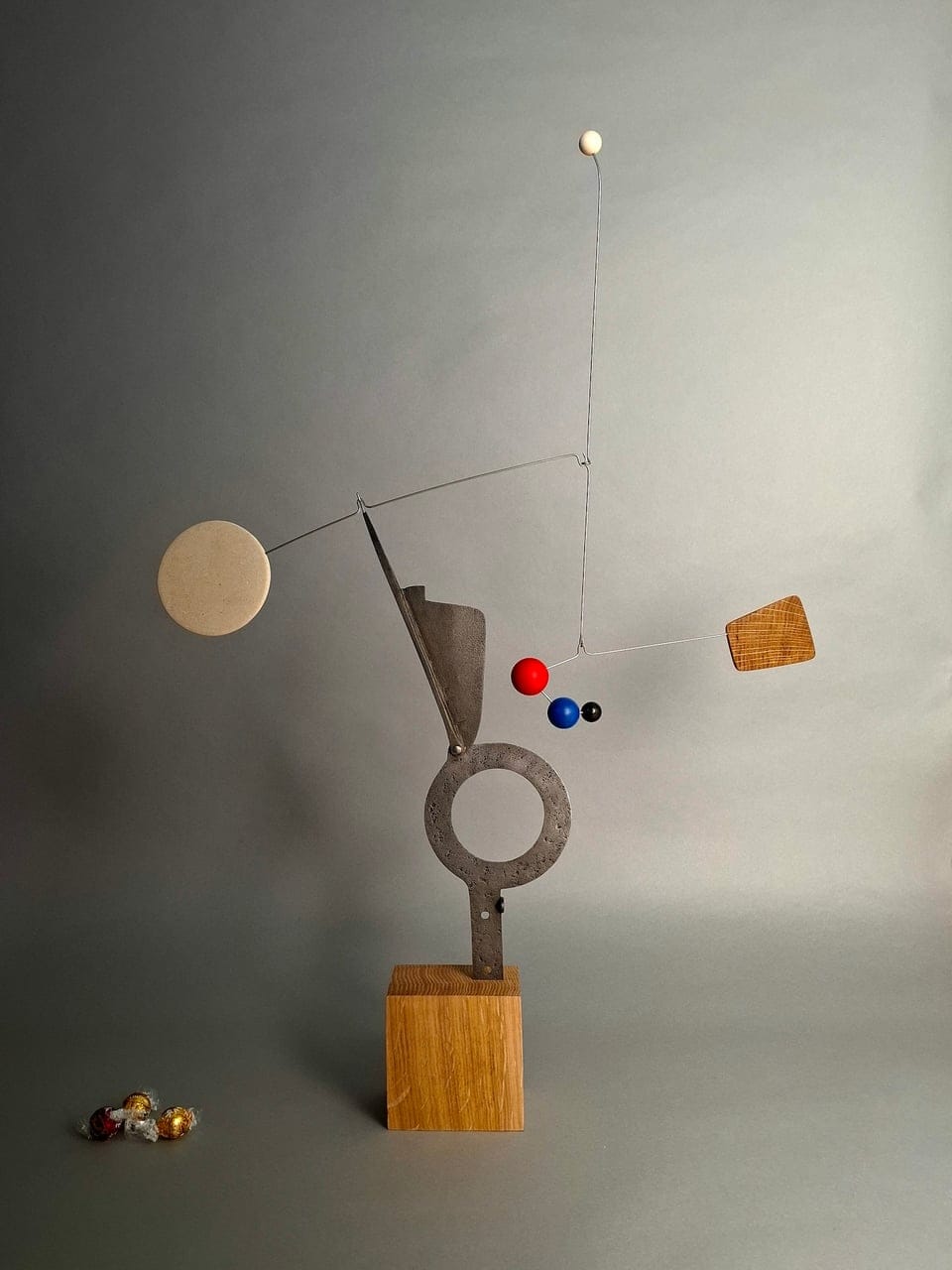 diasporas by Pascal Le Berre, Mixed media sculpture, 2024