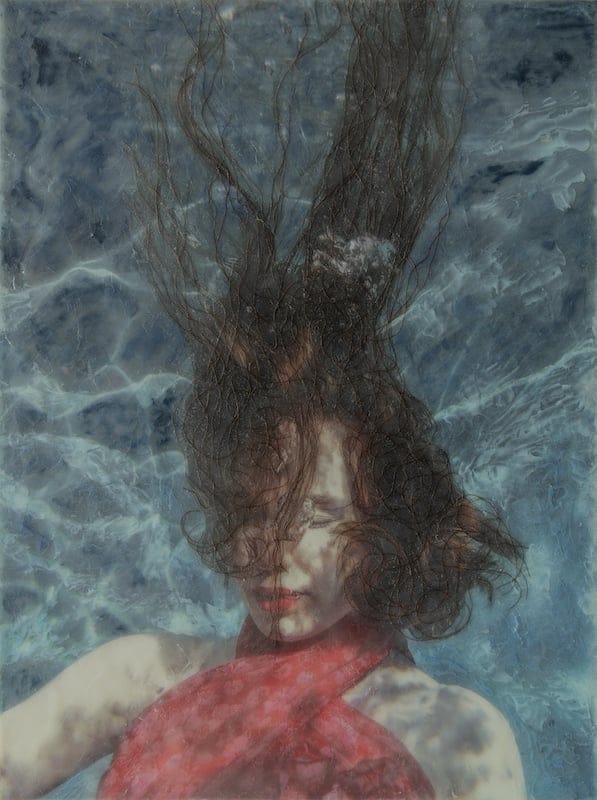 Spirit of Ephemerality: Quiescence by Petra Seiz, Mixed media on board
