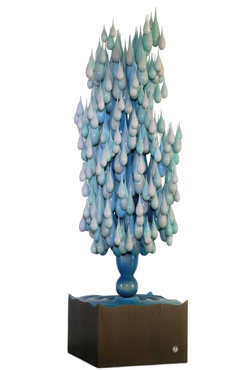 ECHOES OF 365 by Rimas Metlovas, Wood sculpture, 2025