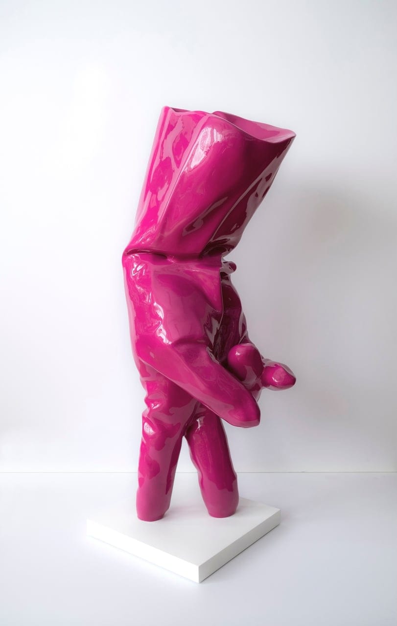 Solid 21 by Romulo Celdran, Mixed media sculpture, 2023