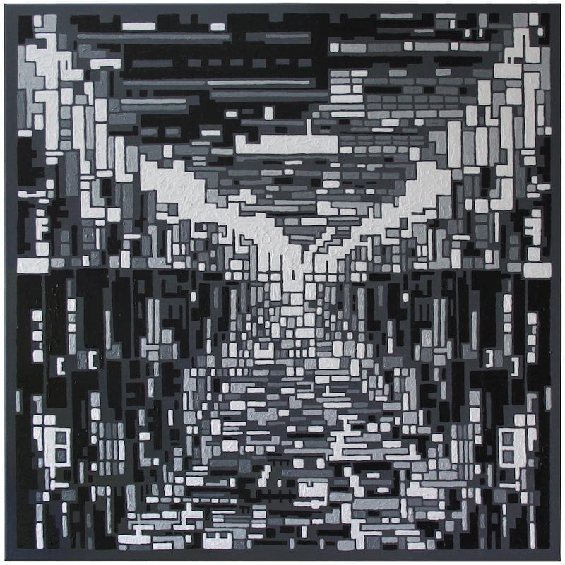 Eastern Universe by Rony Van den Block, Acrylic on canvas