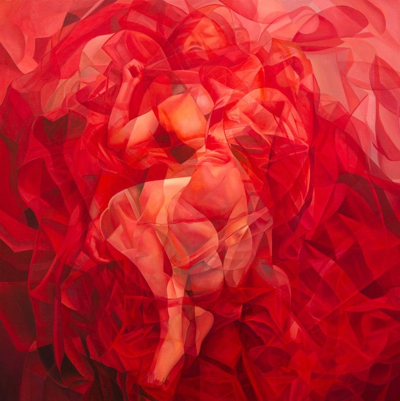 Desire by Rui Fan, Oil on canvas