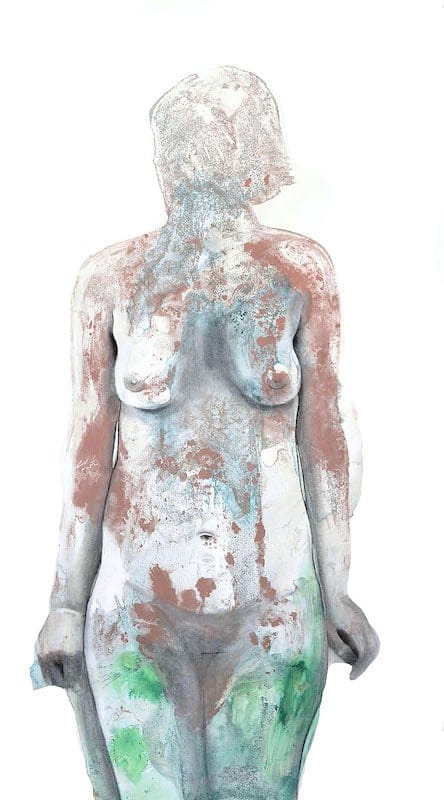 Make Mine Visible But Keep Mine Invisible At The Same Time by Samantha Wilson, Mixed media on paper