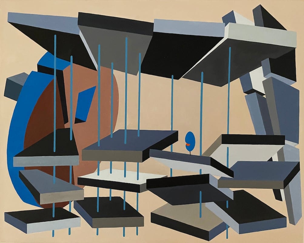 Symphony N. 2-Series I-Sibelius by Sanghoon Kang, Acrylic on canvas
