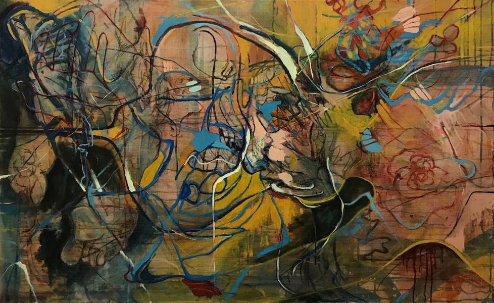 I dreamt of this by Sarah Moltoni, Oil on linen