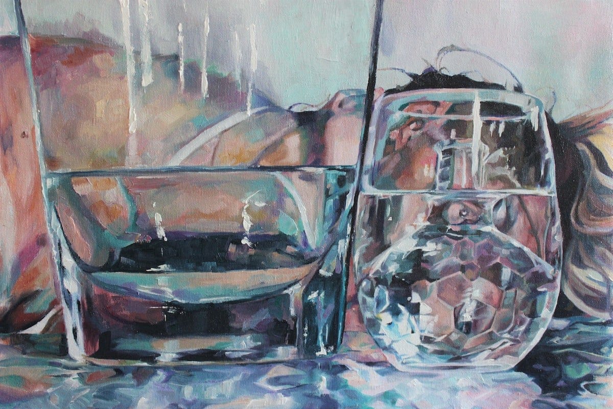 Disparate by Sarah Pollock, Oil on canvas