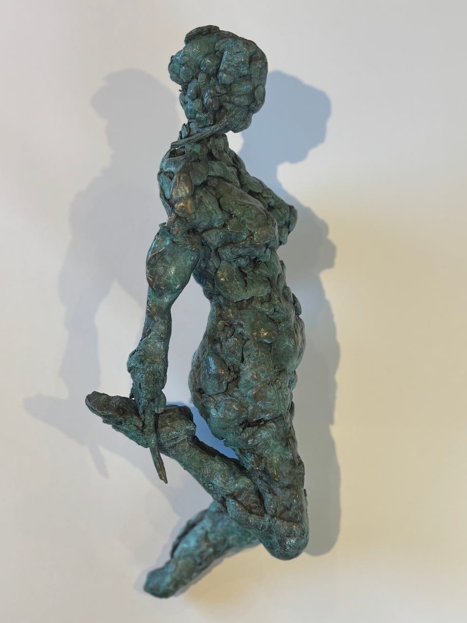 Fallen by Serena Searight, Bronze sculpture, 2025