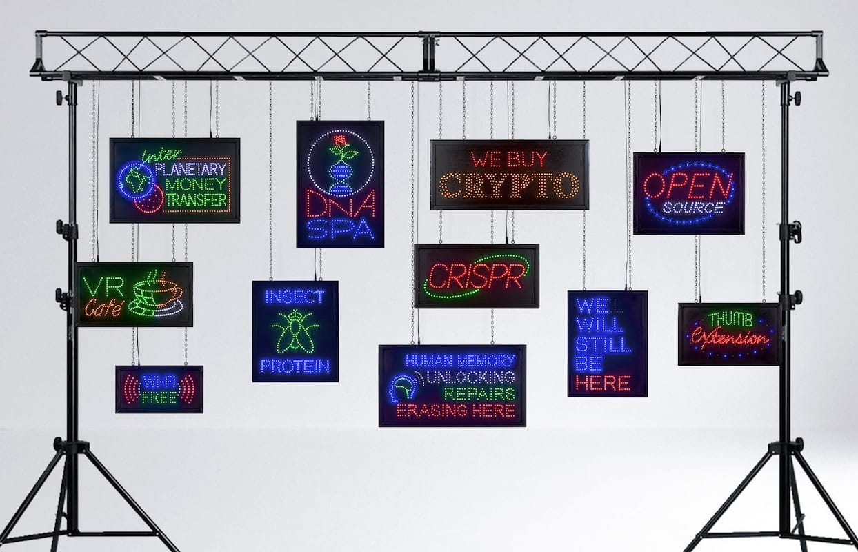 WE WILL STILL BE HERE / WILL WE STILL BE HERE by Simon the Last, Installation
