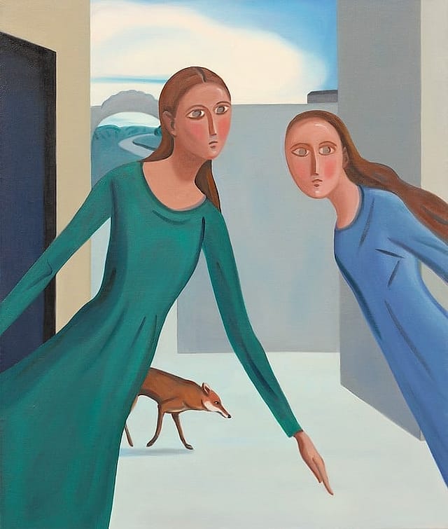 The Street by Sonia Martin, Oil on canvas