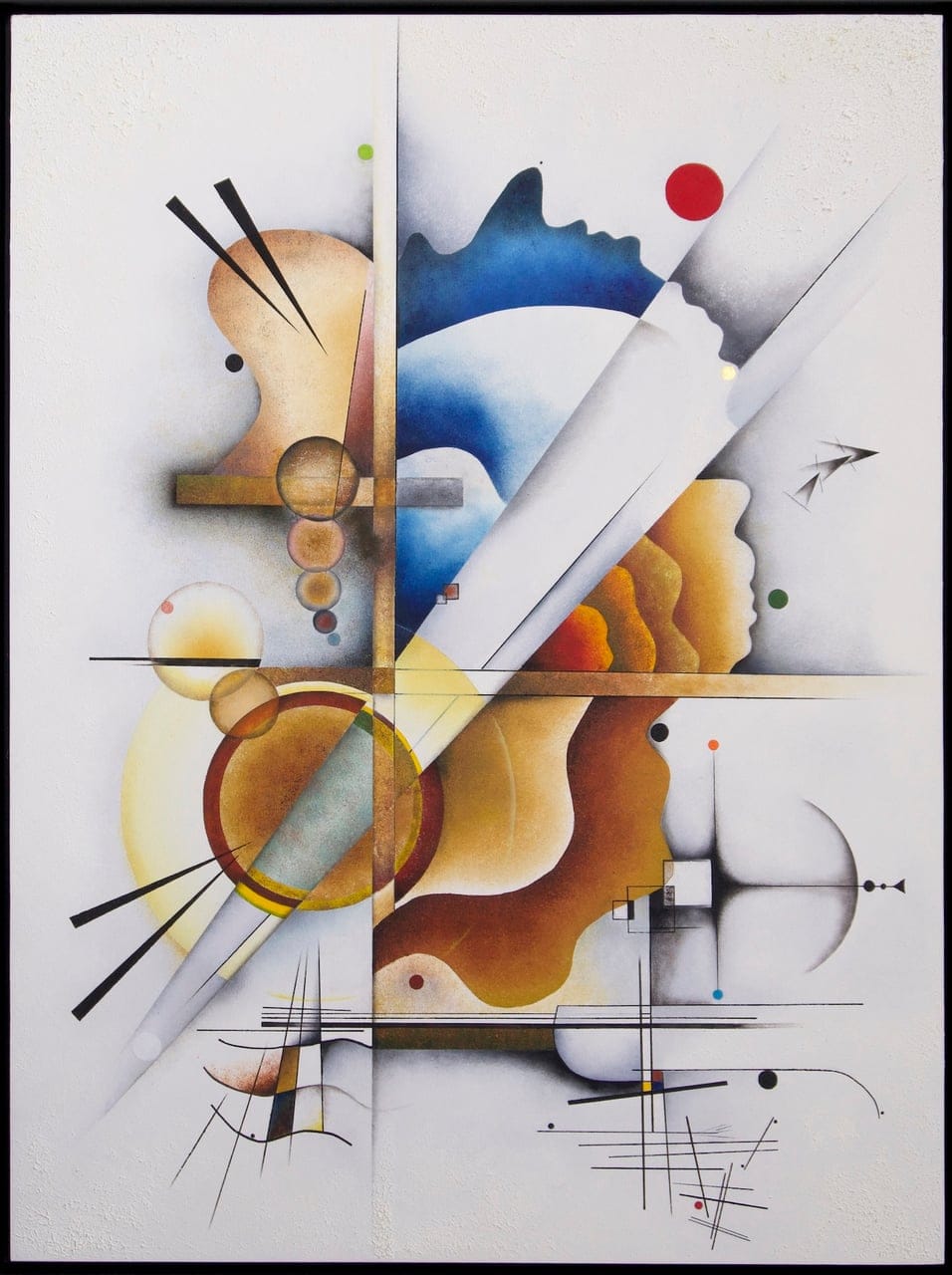 Passion Ascending by Stephen Bend, Oil on board, 2024