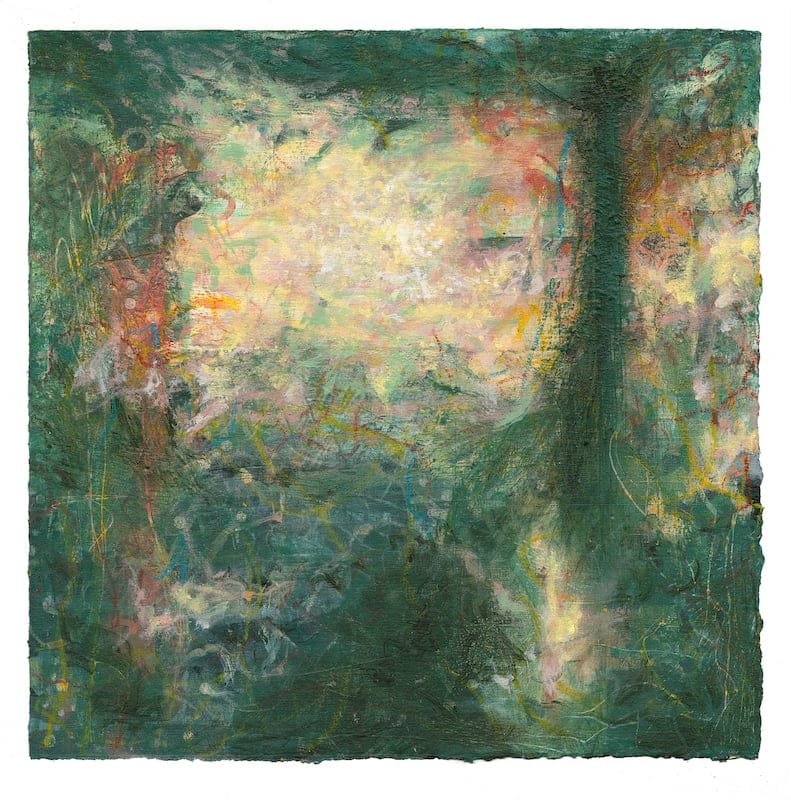 Blind Spot by Vanessa Narbey, Mixed media on board