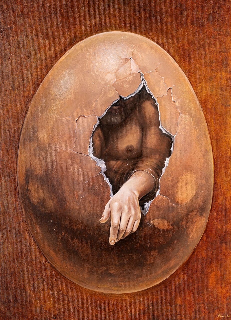 Untitled #1 by vanni mangoni, Oil on canvas, 2024