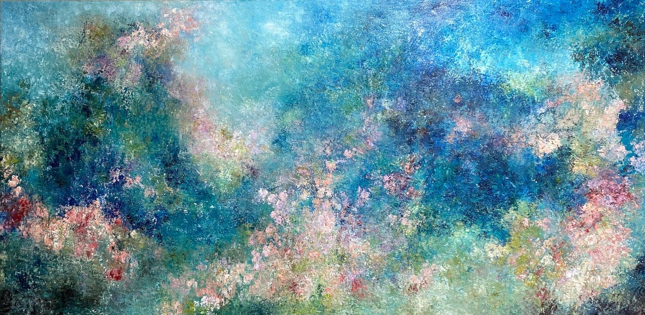 The Tapestry of Live & Light by Wietzie, Oil on canvas, 2025
