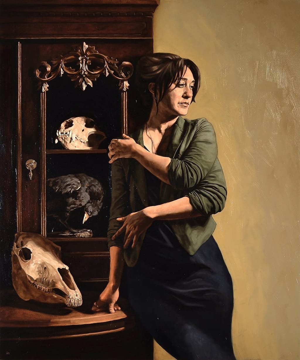 Hidden Desire by Zora Kastner, Oil on board, 2020